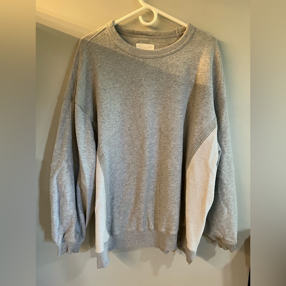 Aerie Gray Crewneck Sweater